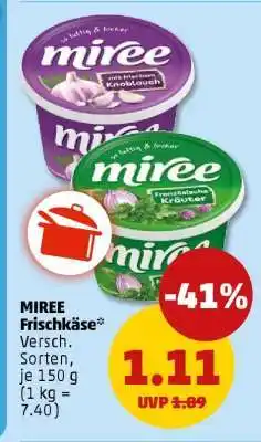 PENNY Miree Frischkäse Angebot