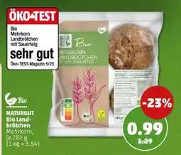 PENNY NATURGUT Bio Landbrötchen Mehrkorn Angebot