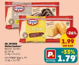PENNY DR. OETKER Kleine Kuchen Angebot