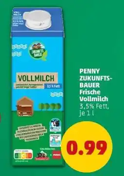 PENNY PENNY ZUKUNFTS-BAUER Frische Vollmilch Angebot