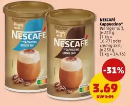 PENNY Nescafé Cappuccino Angebot