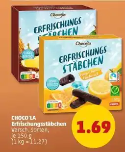 PENNY CHOCO'LA Erfrischungsstäbchen Angebot
