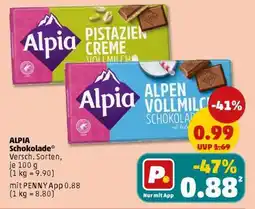 PENNY Alpia Schokolade Angebot