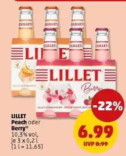 PENNY LILLET Peach oder Berry Angebot