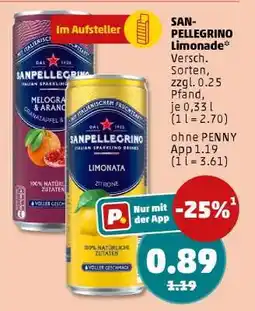 PENNY SAN- PELLEGRINO Limonade Angebot