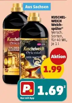 PENNY KUSCHELWEICH Weichspüler Angebot