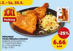 PENNY MÜHLENHOF Frische Hähnchen-Schenkel Angebot
