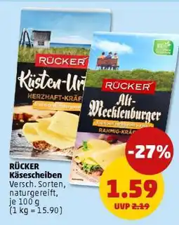 PENNY Rücker Käsescheiben Angebot