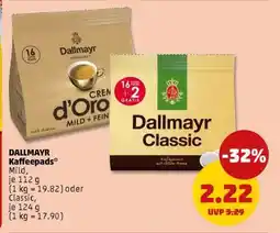 PENNY DALLMAYR Kaffeepads Angebot