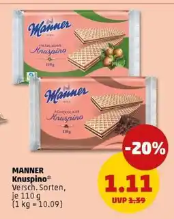 PENNY MANNER Knuspino Angebot