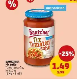 PENNY Bautz’ner Fix Soße Angebot
