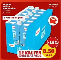 PENNY MILPRIMA Haltbare fettarme Milch Angebot