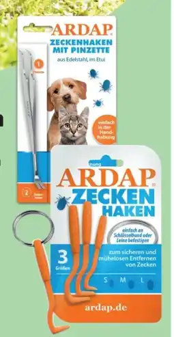 Das Futterhaus Ardap Zeckenhaken mit Pinzette Angebot