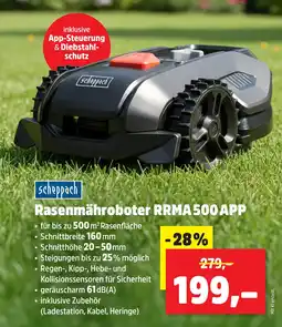 Thomas Philipps Scheppach rasenmähroboter rrma 500 app Angebot