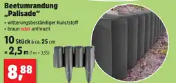 Thomas Philipps Beetumrandung palisade braun Angebot
