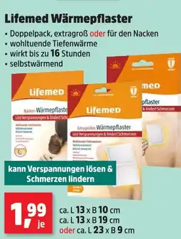 Thomas Philipps Lifemed wärmepflaster doppelpack Angebot