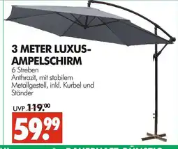 Wreesmann 3 meter luxus-ampelschirm Angebot