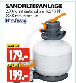 Wreesmann Bestway sandfilteranlage 5678 l/h Angebot