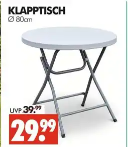 Wreesmann Klapptisch Angebot