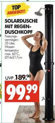 Wreesmann Solardusche mit regenduschkopf Angebot