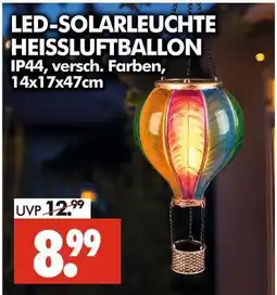 Wreesmann Led-solarleuchte heissluftballon Angebot