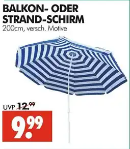 Wreesmann Balkon- oder strand-schirm Angebot