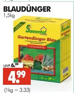 Wreesmann Sonnenhof blaudünger Angebot