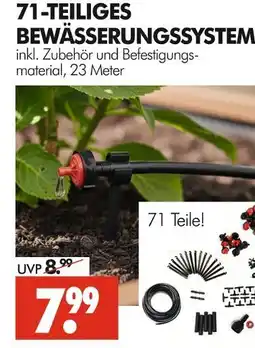 Wreesmann 71-teiliges bewässerungssystem Angebot