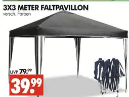 Wreesmann 3x3 meter faltpavillon Angebot