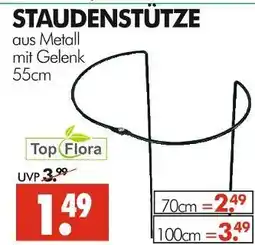 Wreesmann Top flora staudenstütze aus metall mit gelenk 55cm Angebot