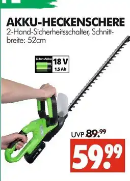 Wreesmann Akku-heckenschere Angebot