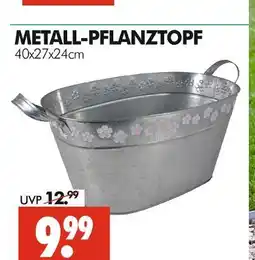 Wreesmann Metall-pflanztopf Angebot