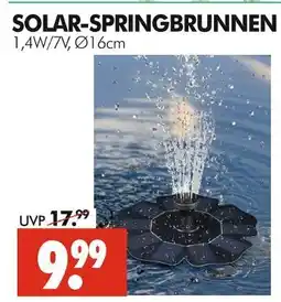 Wreesmann Solar-springbrunnen Angebot