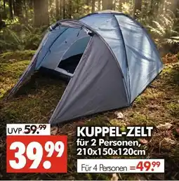 Wreesmann Kuppel-zelt für 2 personen Angebot