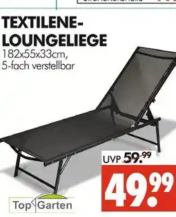 Wreesmann Top garten textilene-loungeliege Angebot