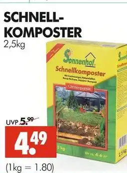 Wreesmann Sonnenhof schnellkomposter Angebot