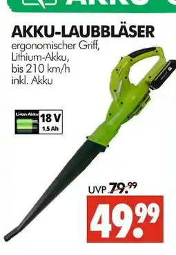 Wreesmann Akku-laubbläser Angebot