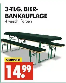 Wreesmann 3-tlg. bierbankauflage Angebot