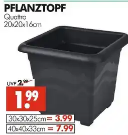 Wreesmann Pflanztopf quattro Angebot