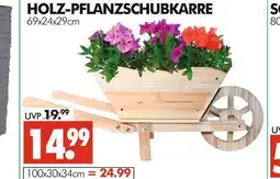 Wreesmann Holz-pflanzschubkarre Angebot