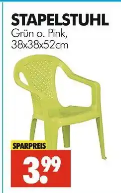 Wreesmann Stapelstuhl grün Angebot