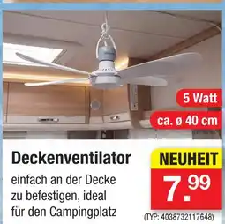 Zimmermann Deckenventilator Angebot