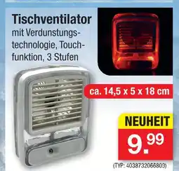 Zimmermann Tischventilator Angebot