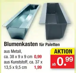 Zimmermann Blumenkasten aus metall Angebot