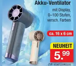 Zimmermann Akku-ventilator Angebot
