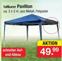 Zimmermann Faltbarer pavillon Angebot