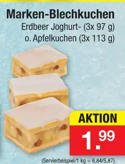 Zimmermann Marken-blechkuchen erdbeer joghurt Angebot
