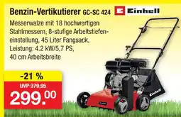 Zimmermann Einhell benzin-vertikutierer gc-sc 424 Angebot