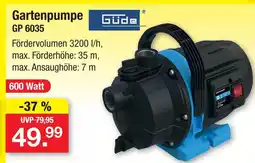 Zimmermann Güde gartenpumpe gp 6035 Angebot
