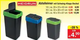 Zimmermann Heidrun abfalleimer mit schwing-klapp-deckel Angebot